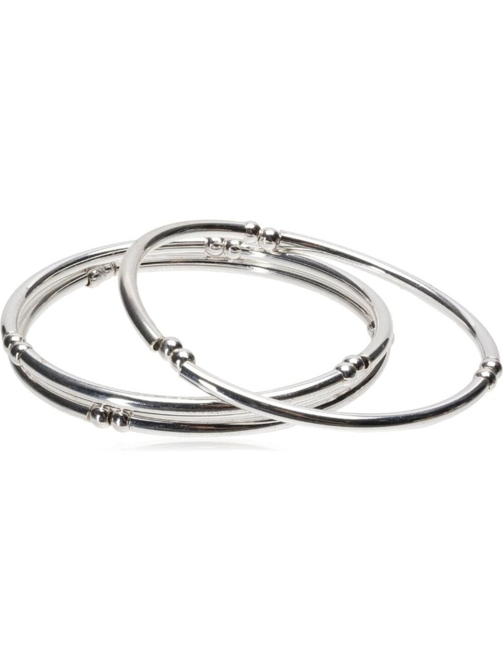 Layered Multi Row Stretch Bangle Bracelets - Stackable Fashion Jewelry for All